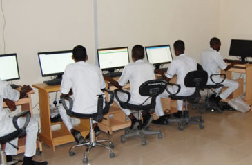 Nurses Students in Computer Lab